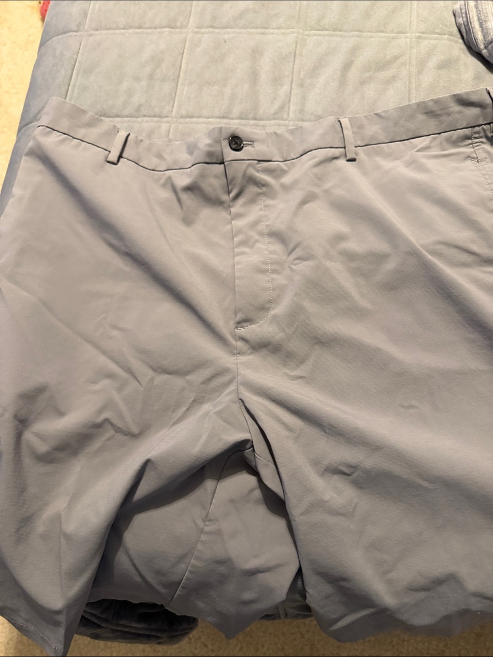 Greg Norman Collection Light Gray Chino Pants